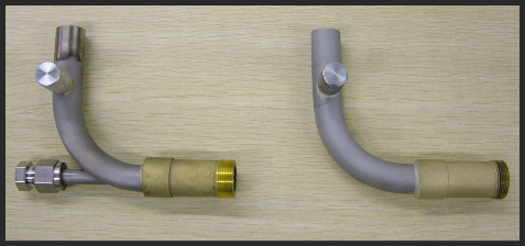 Cegrit flyash sampler pipe assembly
